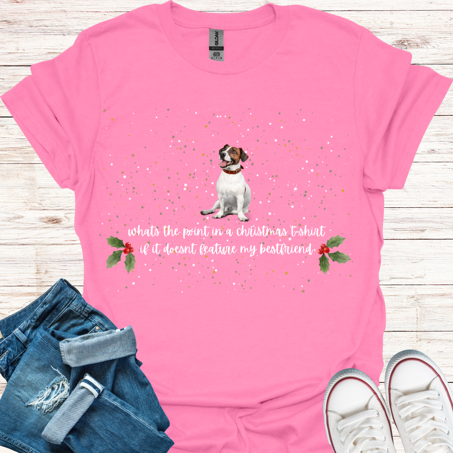 Jack Russell - Bestfriend Christmas T-Shirt