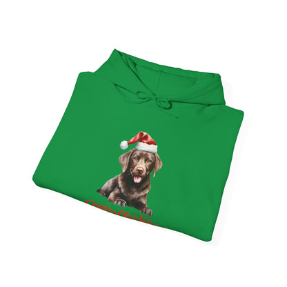 Chocolate Labrador Christmas Hoodie