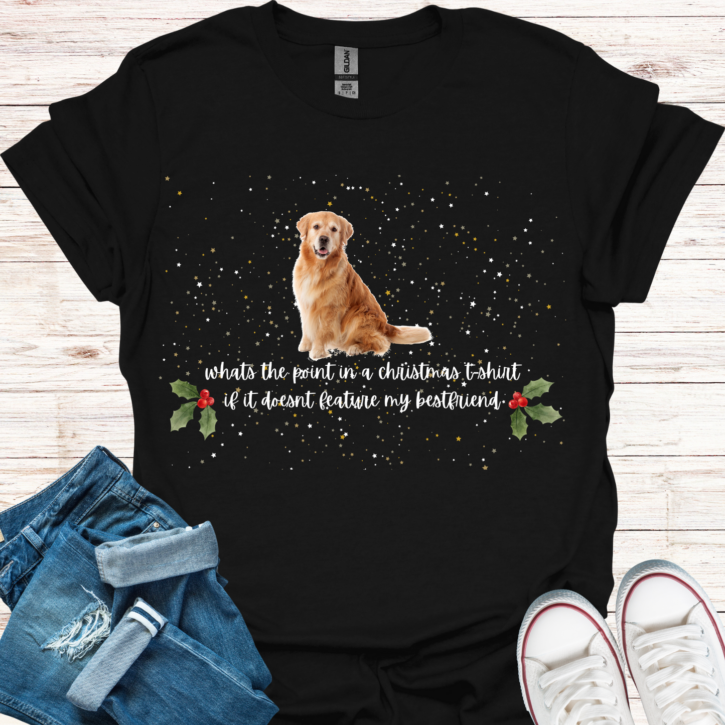 Golden Retriever - Bestfriend Christmas T-Shirt