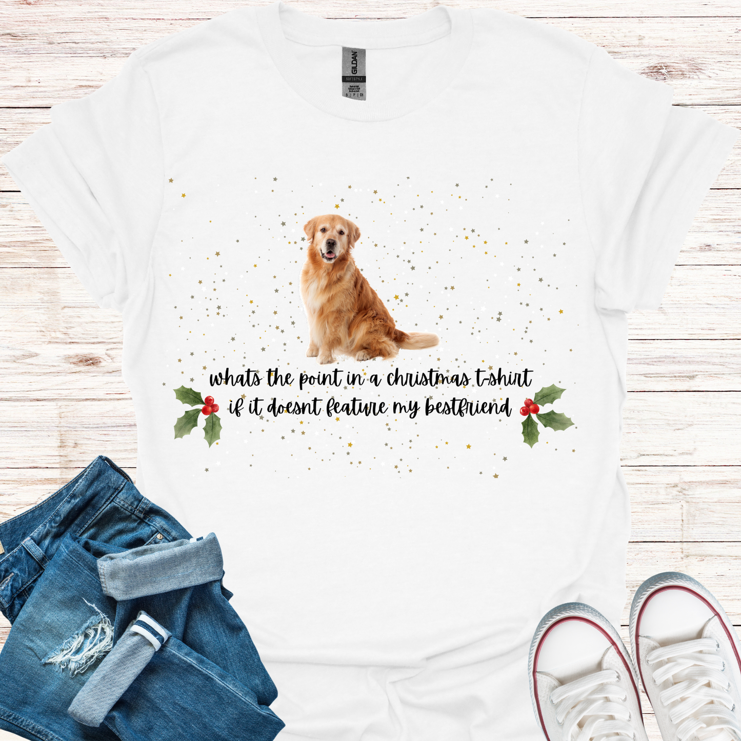 Golden Retriever - Bestfriend Christmas T-Shirt