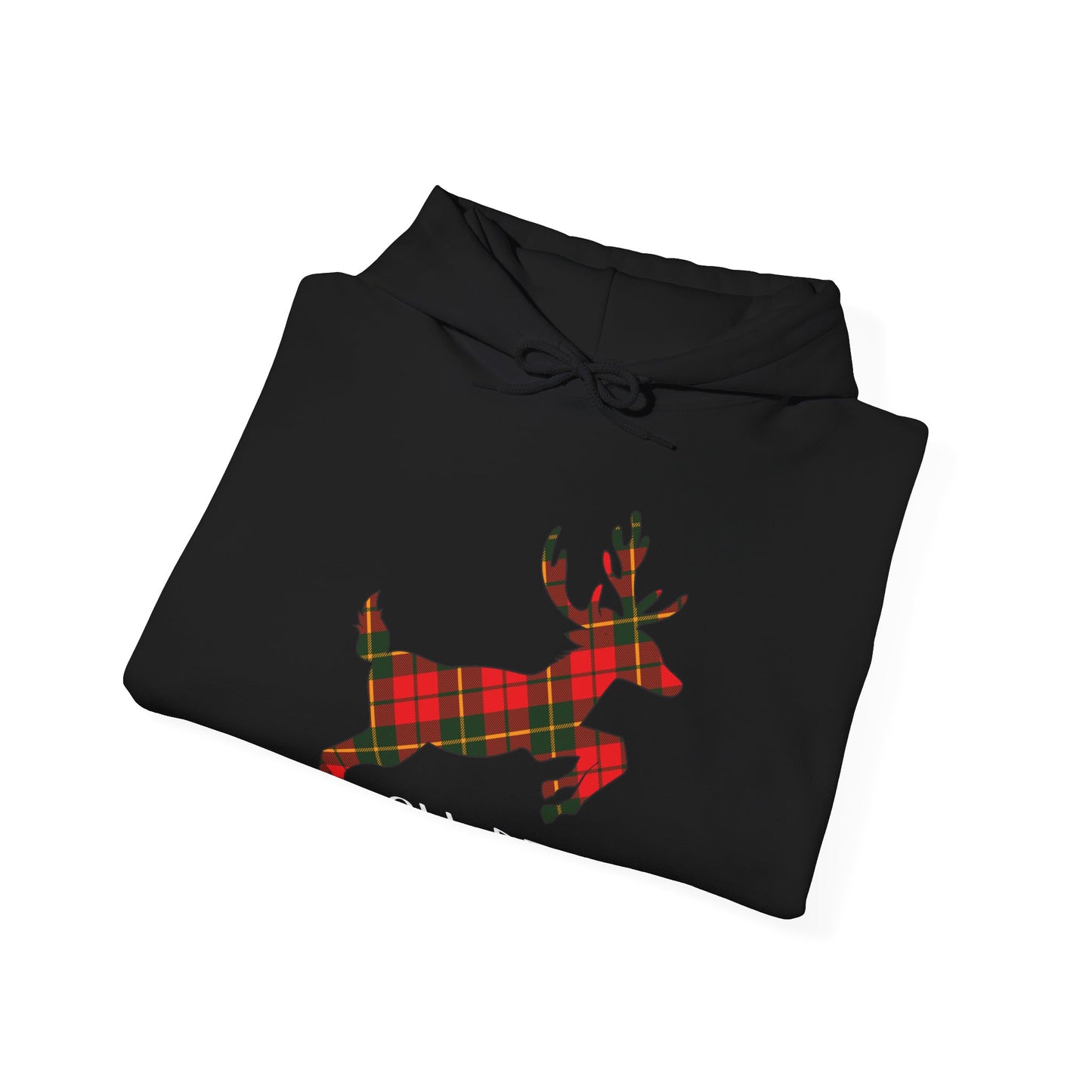 Tartan Oh Deer Christmas Hoodie