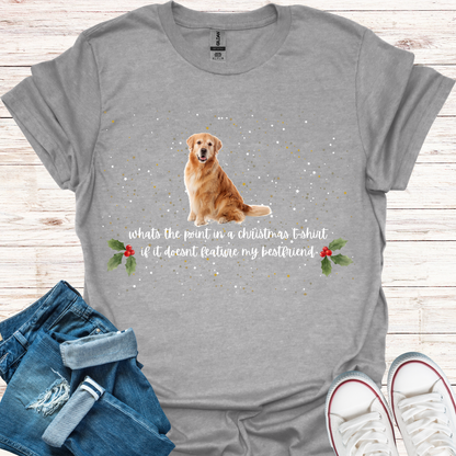 Golden Retriever - Bestfriend Christmas T-Shirt