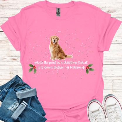 Golden Retriever - Bestfriend Christmas T-Shirt