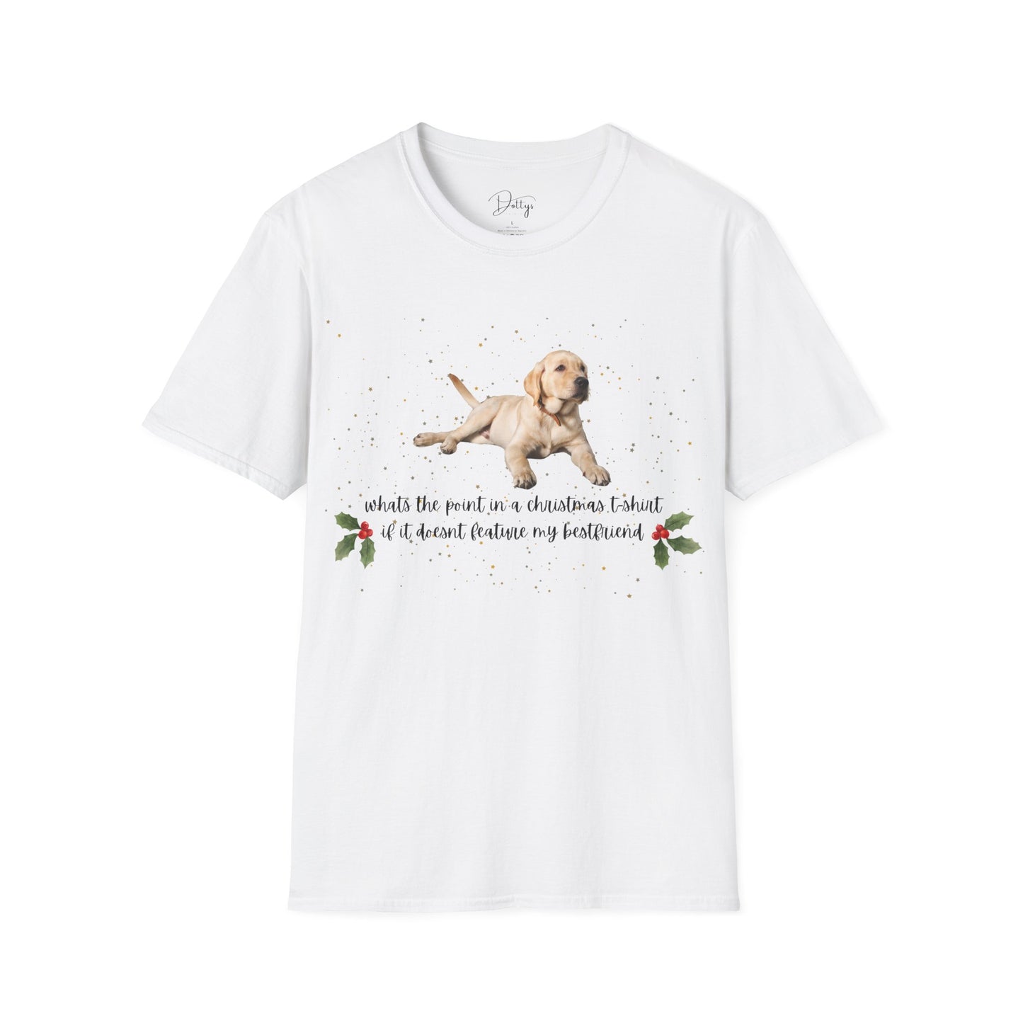 Yellow Labrador Puppy - Bestfriend Christmas T-Shirt