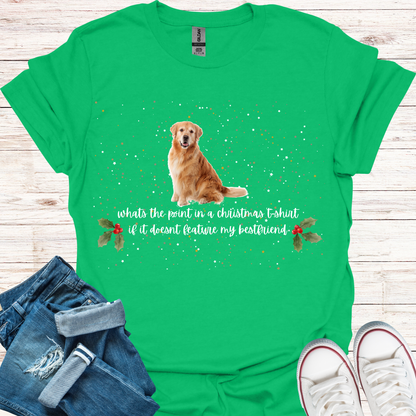 Golden Retriever - Bestfriend Christmas T-Shirt