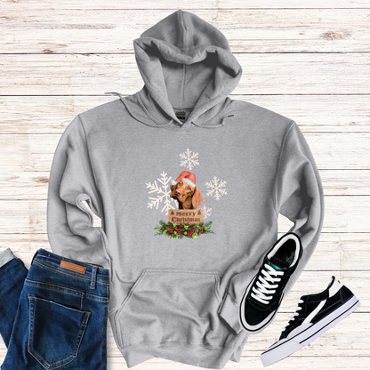 Merry Christmas Dog Hoodie