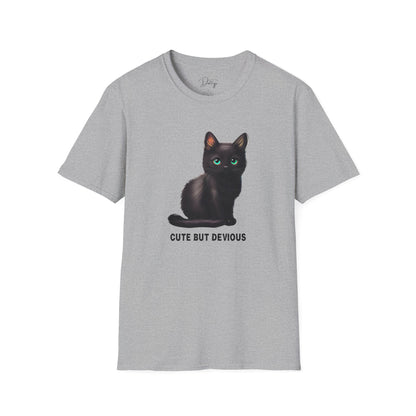 Cute But Devious Black Cat T-Shirt