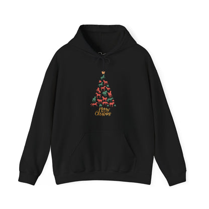 Horse Christmas Tree Hoodie