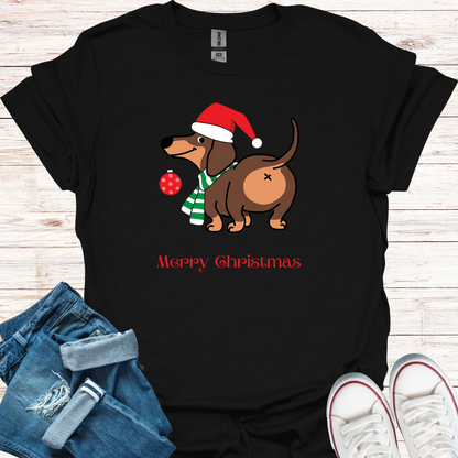 Funny Christmas Dog T-Shirt