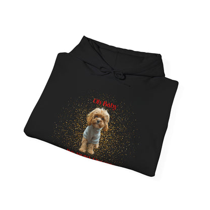 Oh Baby Its Cold Outside Dog Hoodie