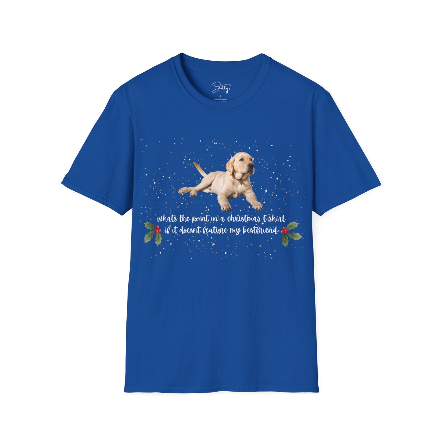 Yellow Labrador Puppy - Bestfriend Christmas T-Shirt