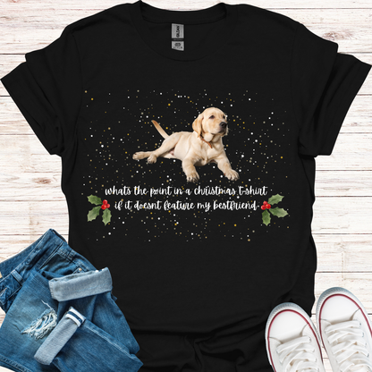 Yellow Labrador Puppy - Bestfriend Christmas T-Shirt