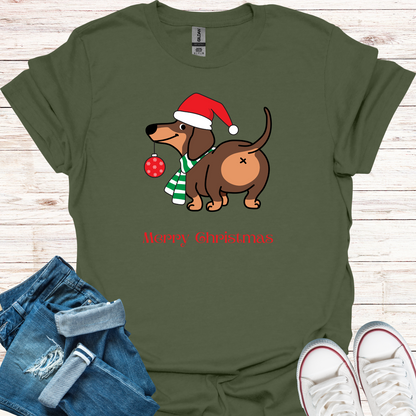 Funny Christmas Dog T-Shirt