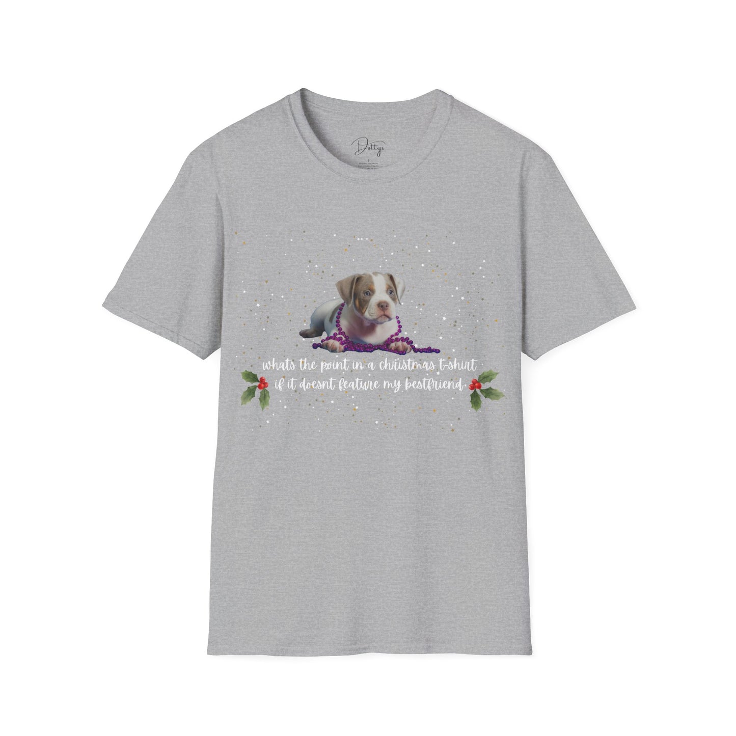 Staffy - Bestfriend Christmas T-Shirt