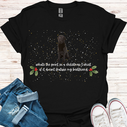 Black Labrador - Bestfriend Christmas T-Shirt