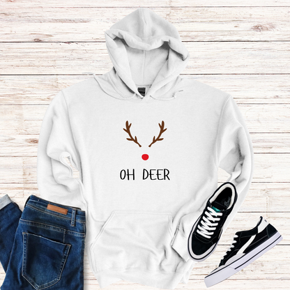 Oh Deer Christmas Hoodie