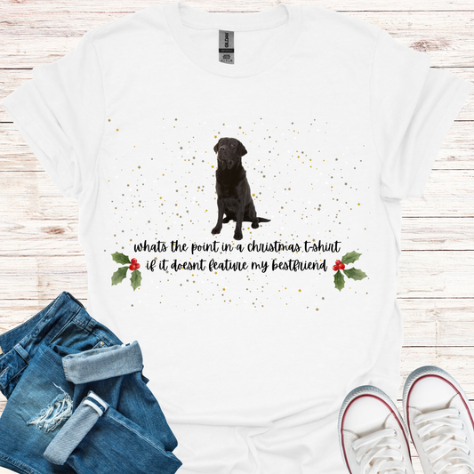 Black Labrador - Bestfriend Christmas T-Shirt