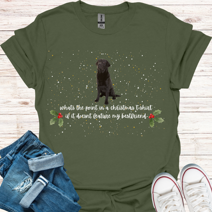 Black Labrador - Bestfriend Christmas T-Shirt