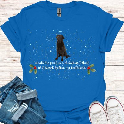 Black Labrador - Bestfriend Christmas T-Shirt