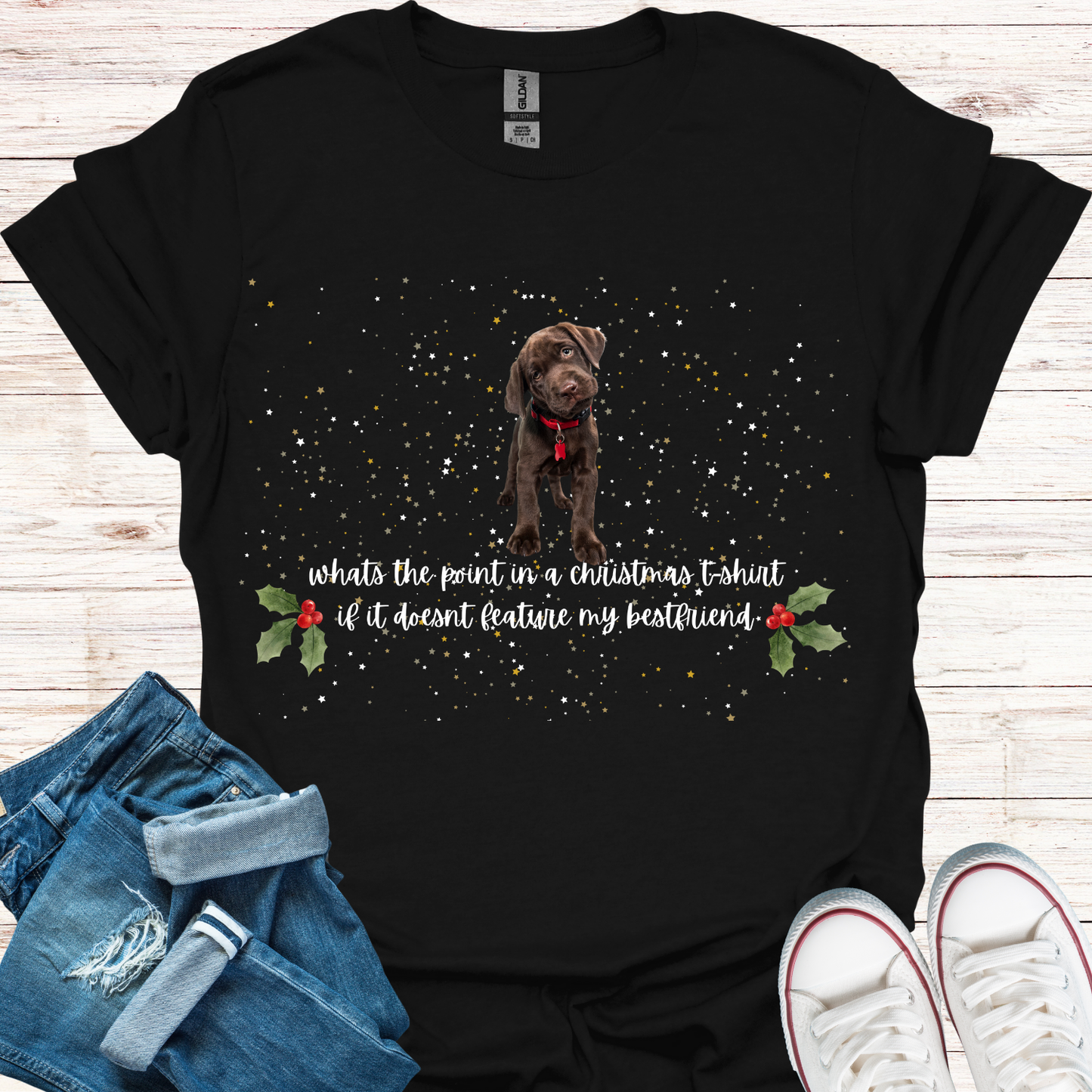 Labrador Puppy - Bestfriend Christmas T-Shirt