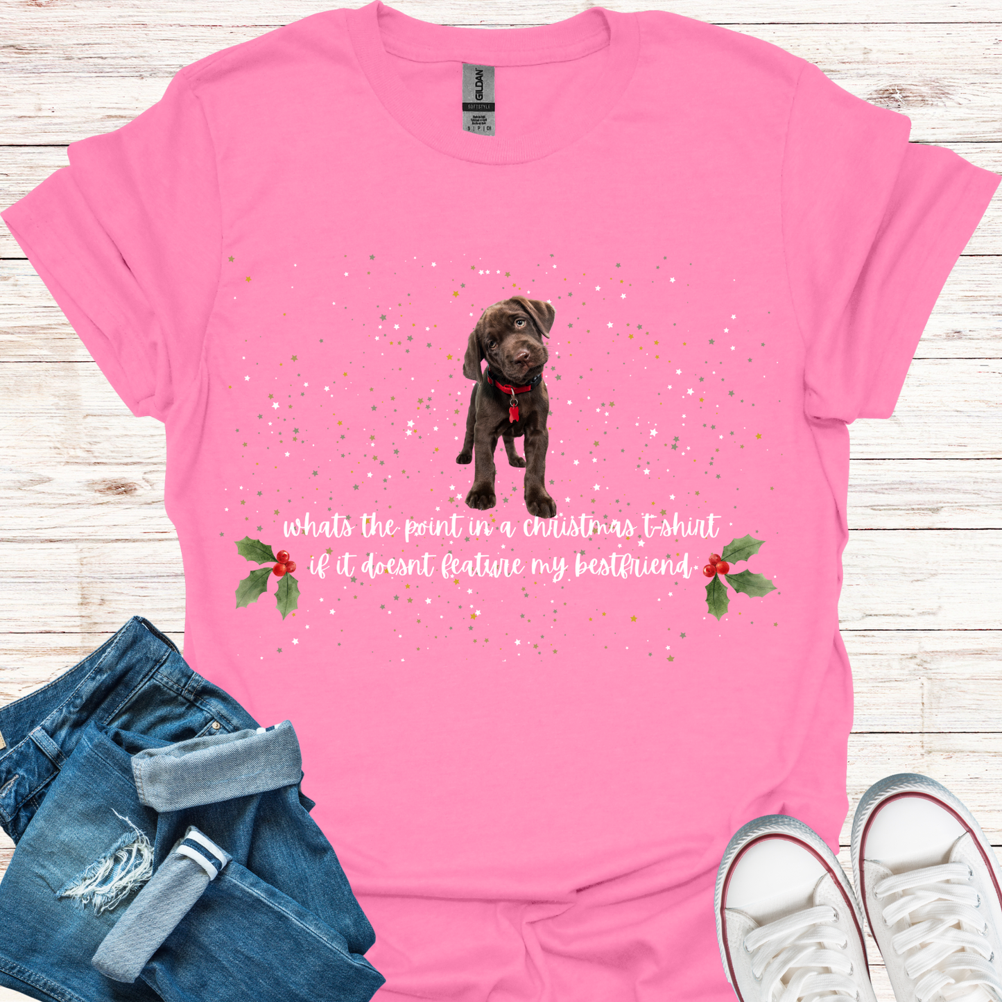 Labrador Puppy - Bestfriend Christmas T-Shirt