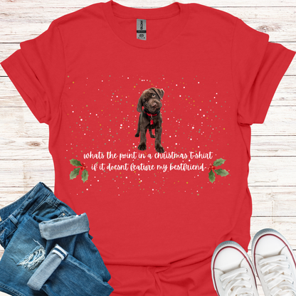 Labrador Puppy - Bestfriend Christmas T-Shirt