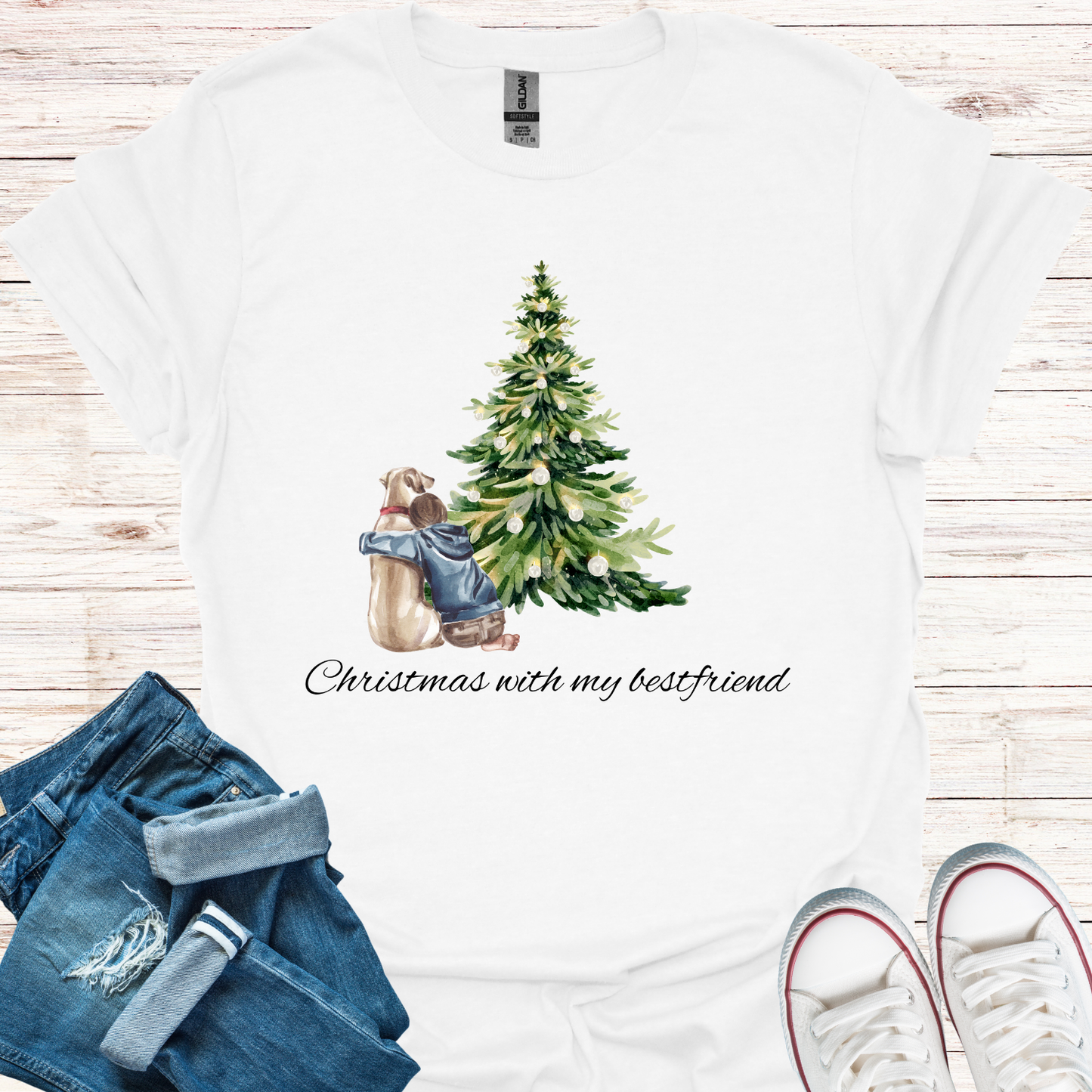 Christmas With My Bestfriend T-Shirt