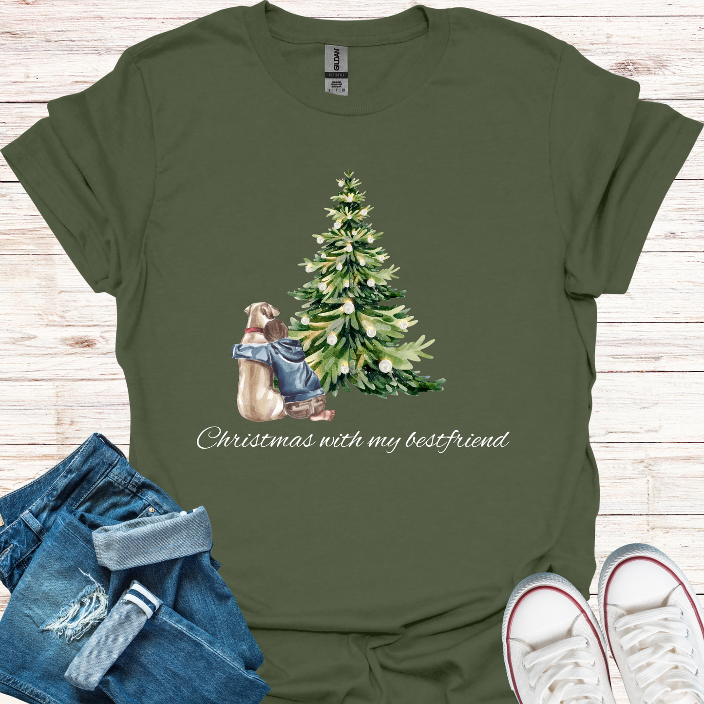 Christmas With My Bestfriend T-Shirt