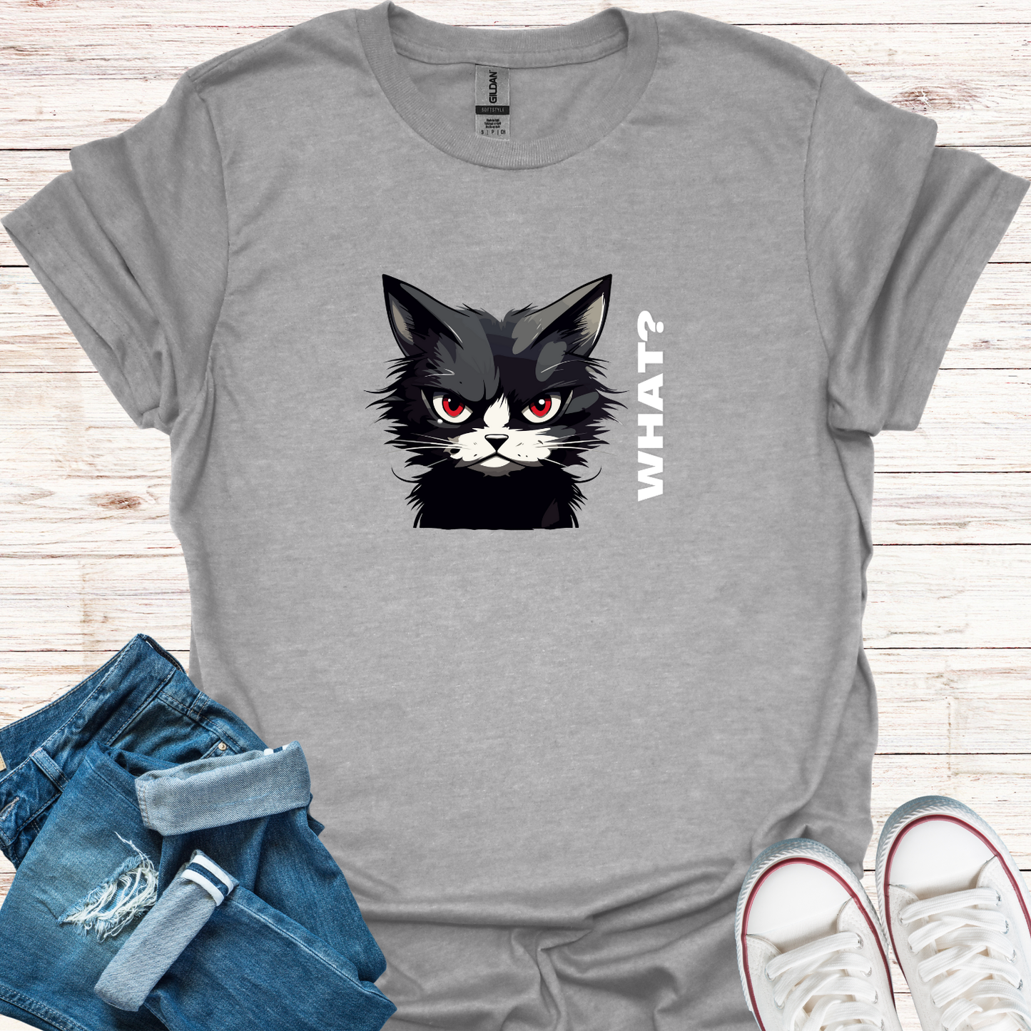 What? Cat T-Shirt