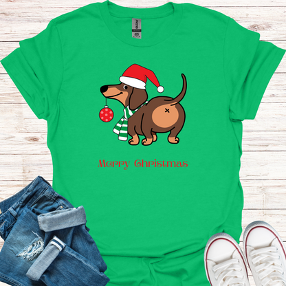 Funny Christmas Dog T-Shirt