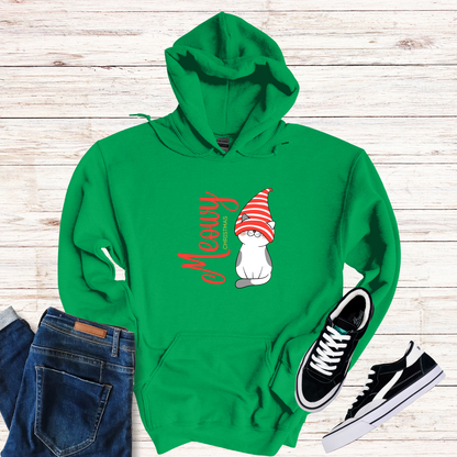 Meowy Christmas Hoodie