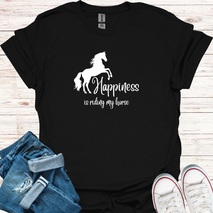 Happiness Is Riding My Horse T-Shirt