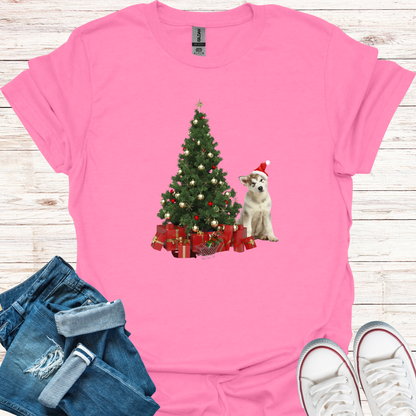 Cute Dog Christmas T-Shirt