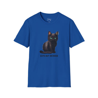 Cute But Devious Black Cat T-Shirt