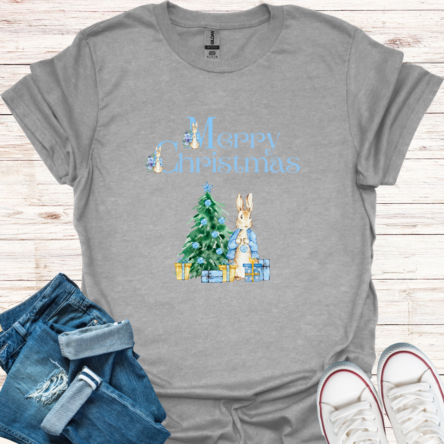 Rabbit Christmas T-Shirt