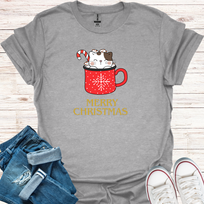 Festive Cat T-Shirt