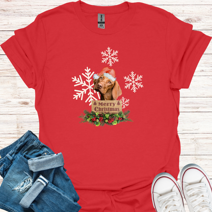 Merry Christmas Dog T-Shirt