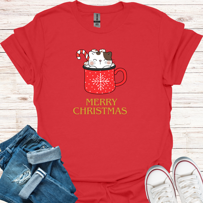 Festive Cat T-Shirt