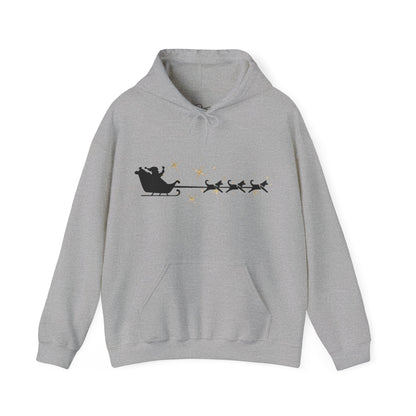 Sled Dog Christmas Hoodie