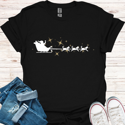 Sled Dog Christmas T-Shirt