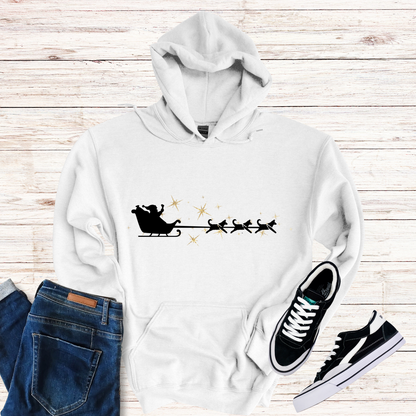 Sled Dog Christmas Hoodie