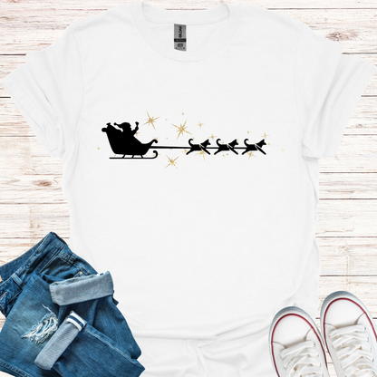 Sled Dog Christmas T-Shirt