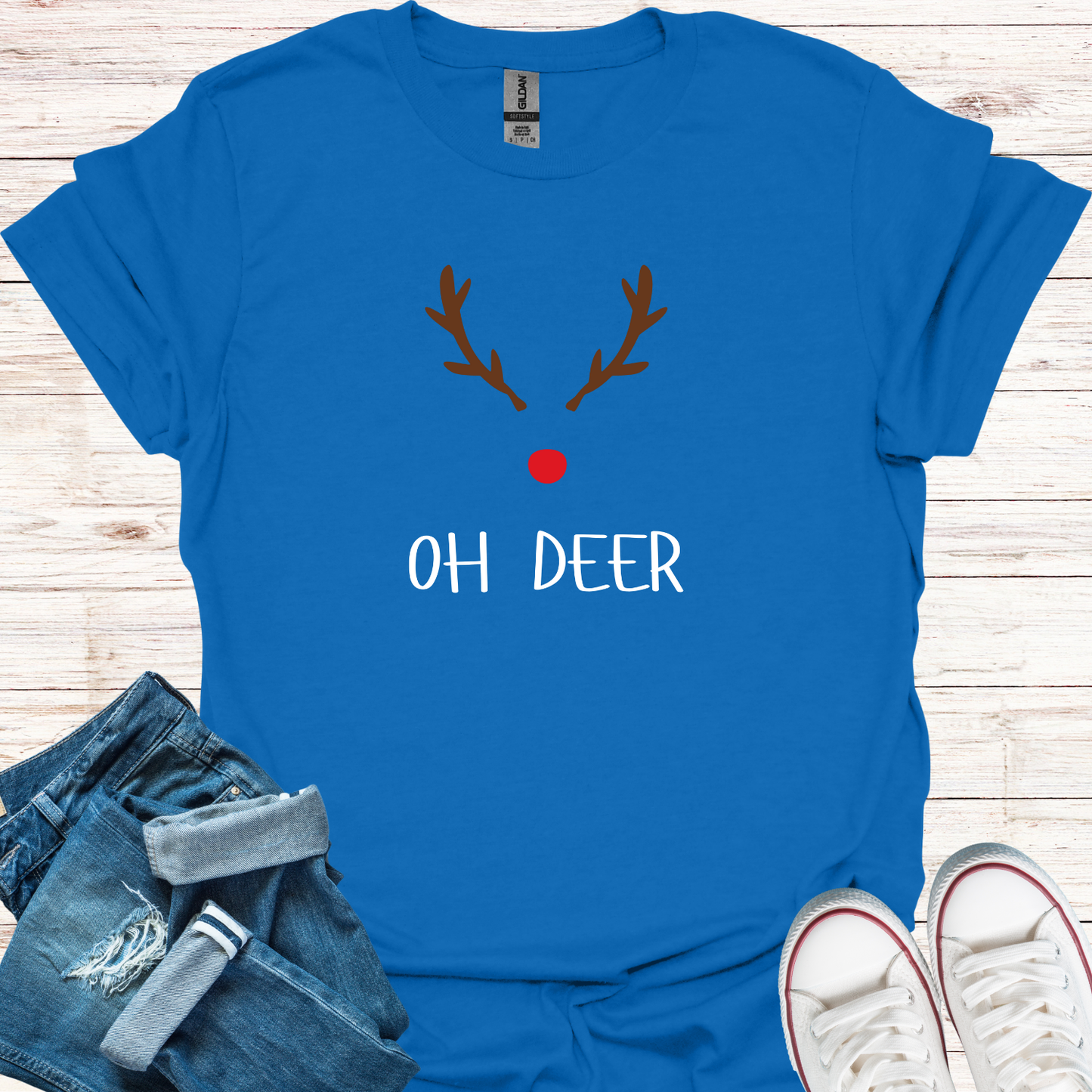 Oh Deer Christmas T-Shirt