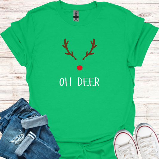 Oh Deer Christmas T-Shirt