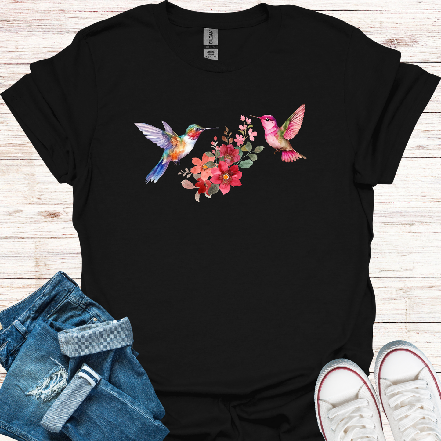 Floral Bird T-Shirt