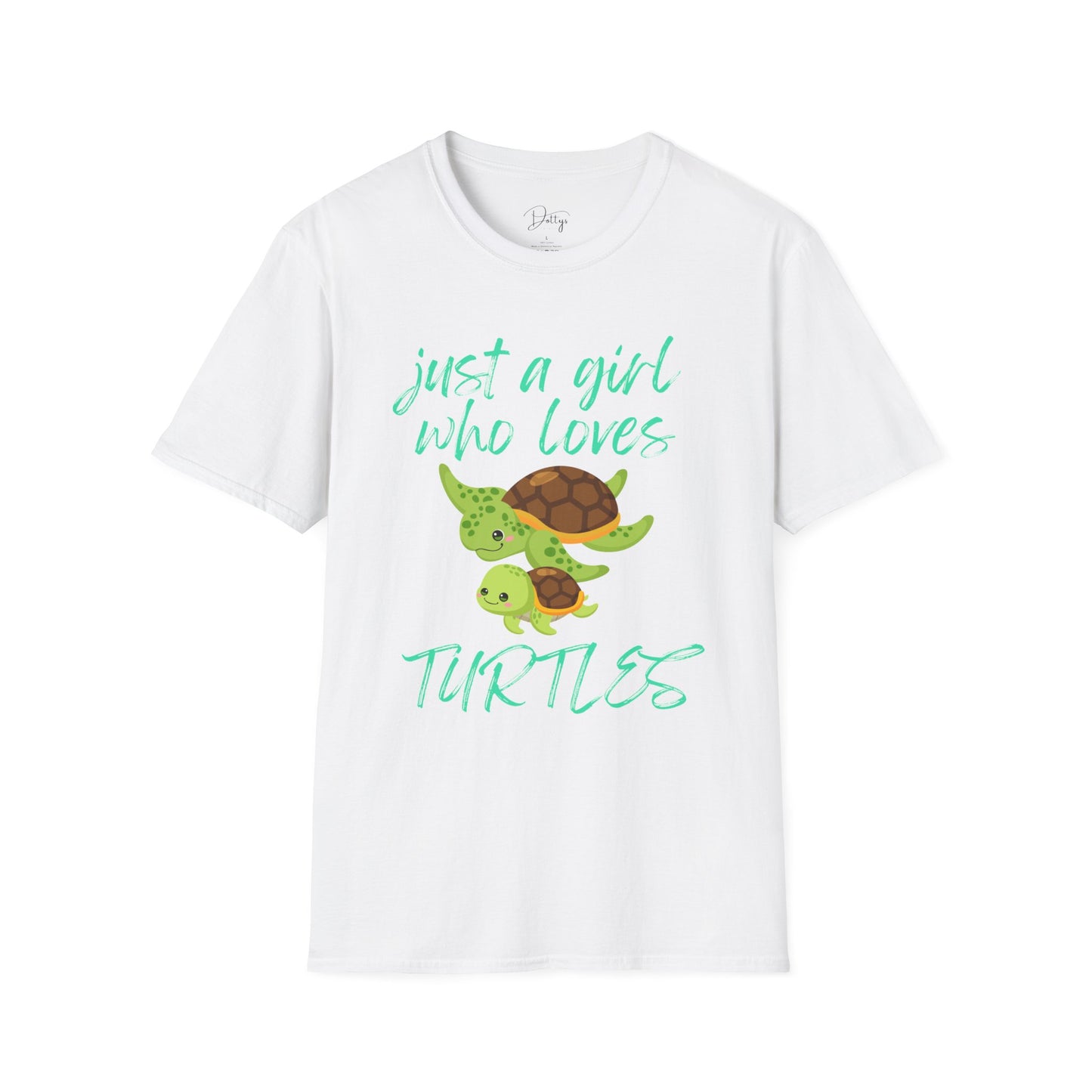 Just A Girl Who Loves Turtles T-Shirt