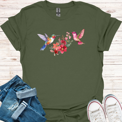 Floral Bird T-Shirt