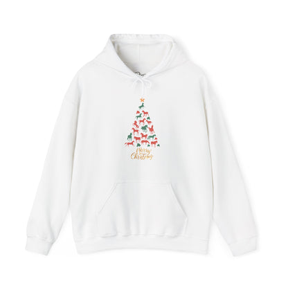 Horse Christmas Tree Hoodie