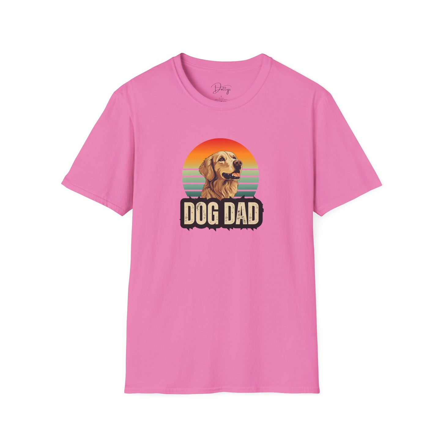 Dog Dad Retro T-Shirt