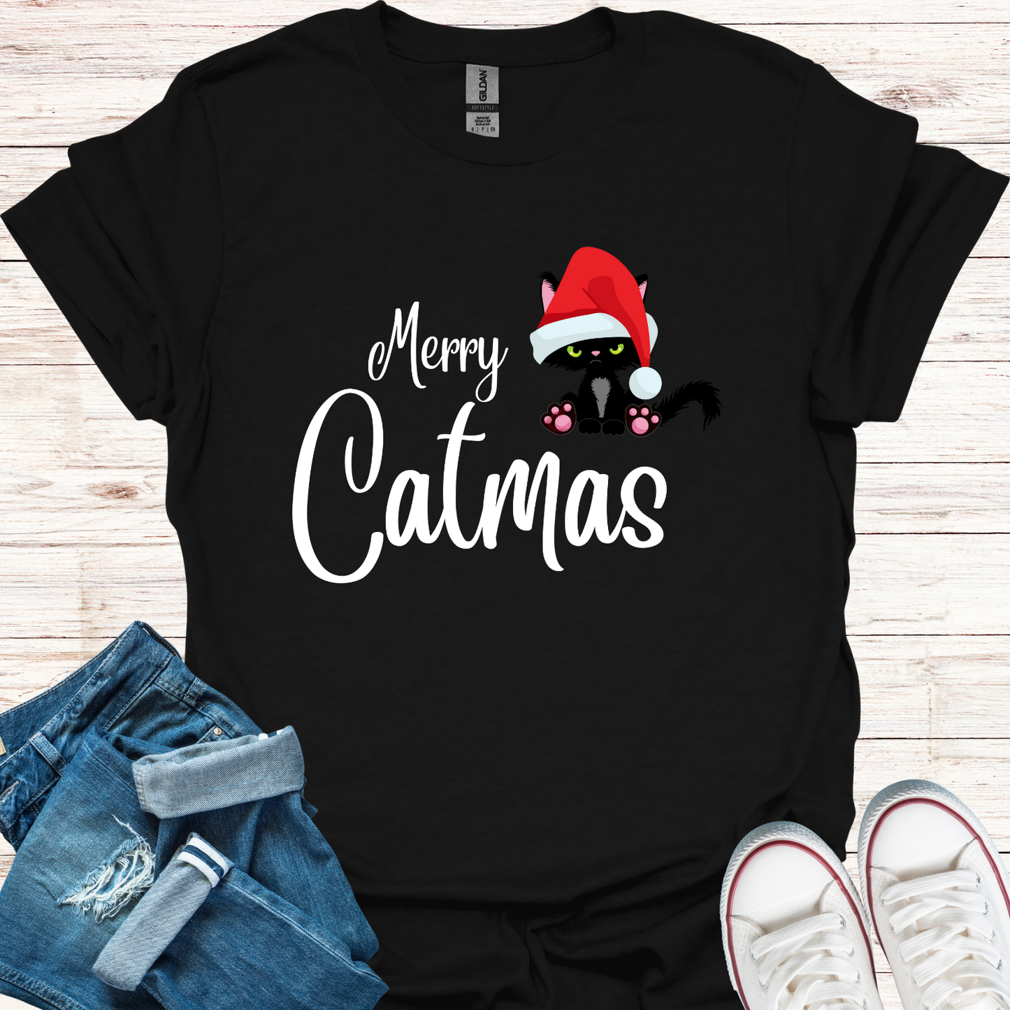 Merry Catmas T-Shirt